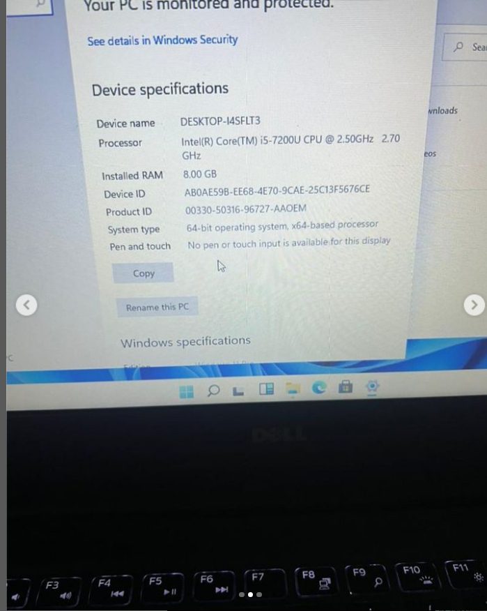 Dell vostro core i5, 7th gen (Awolowo Ikeja) - Image 4